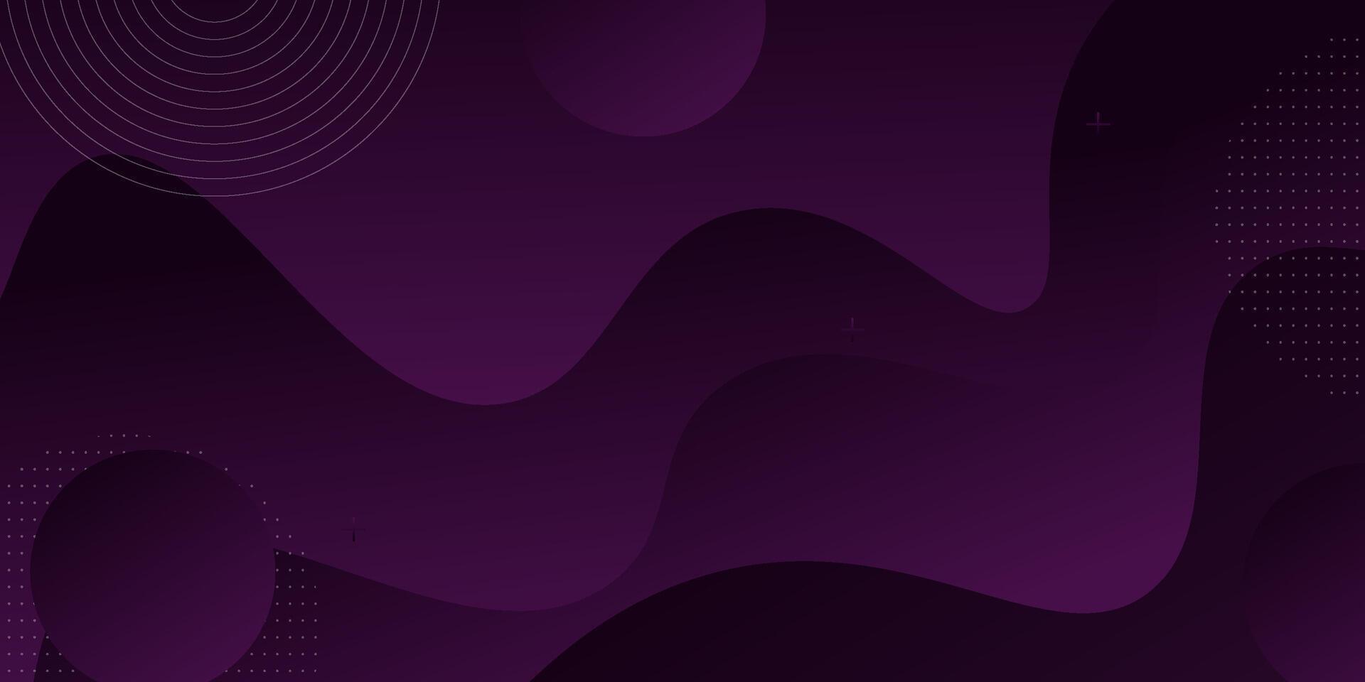 Abstract dark purple wave background. Trendy background with liquid wave pattern. eps10 vector