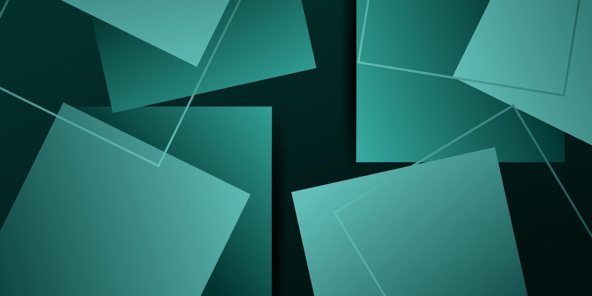 Simple abstract green background with geometric graphic elements for poster, flyer, digital board and concept design. Eps10 vector
