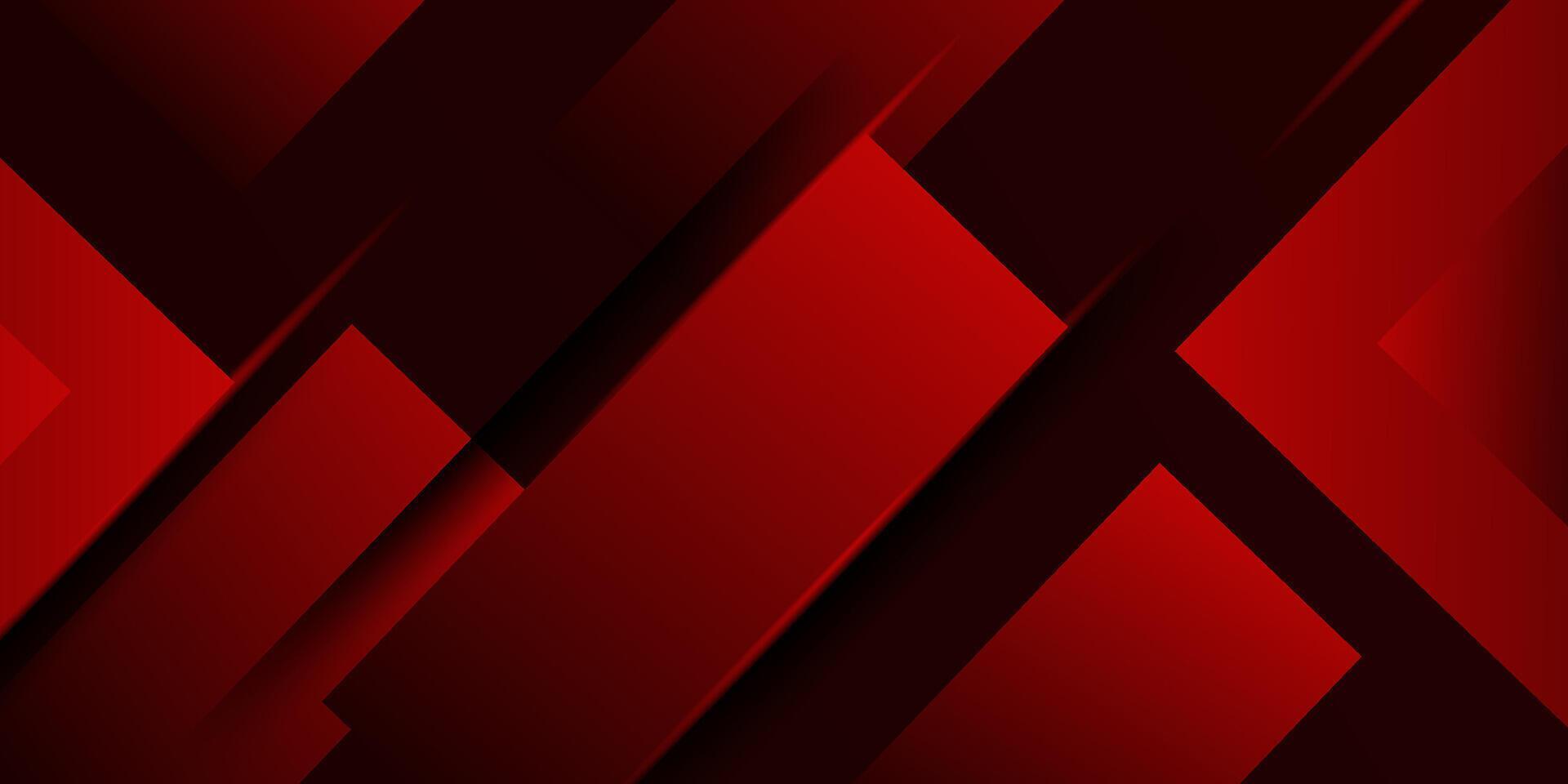 Abstract dark red background with overlapping square pattern. Simple and modern glowing line background design. Eps10 vector