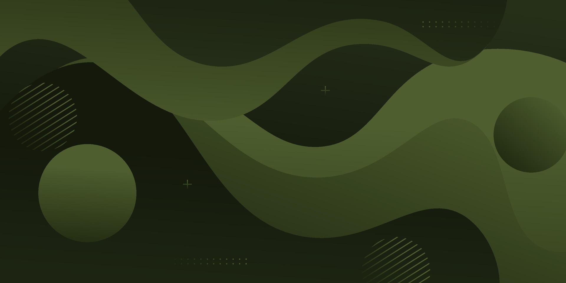 Abstract colored wave pattern background. Trendy waves Fluid design background. Green wave pattern on background. eps10 vector