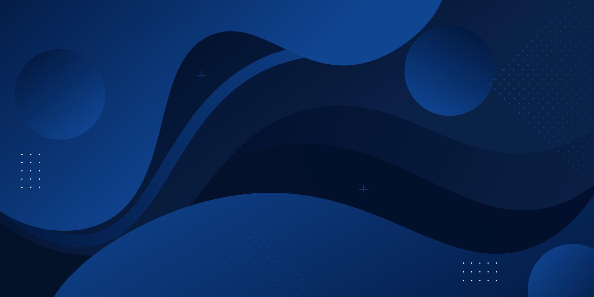 Premium abstract background with blue gradient color and dynamic shadow in the background. eps10 vector