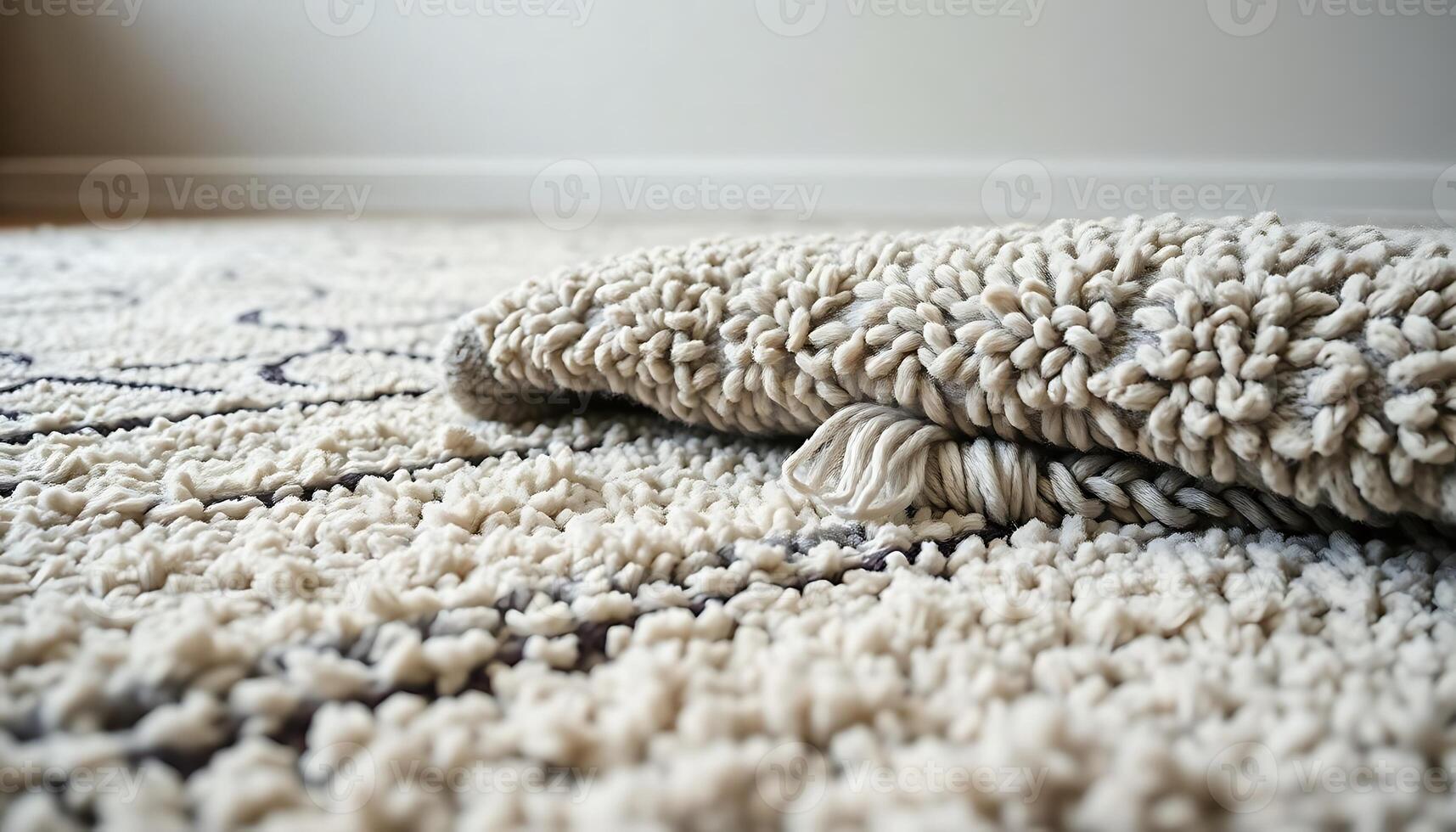 close up of a blanket on the floor photo