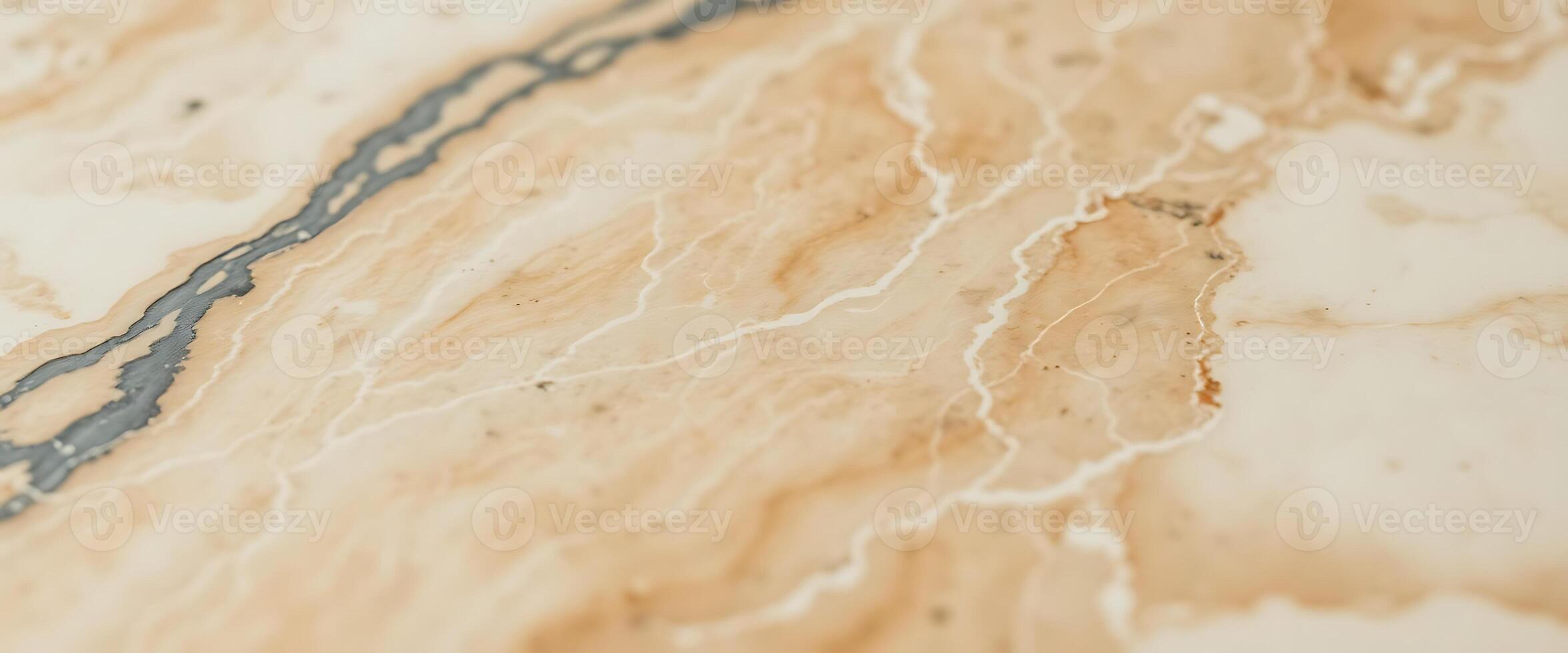 close up of a marble surface with a blue line photo