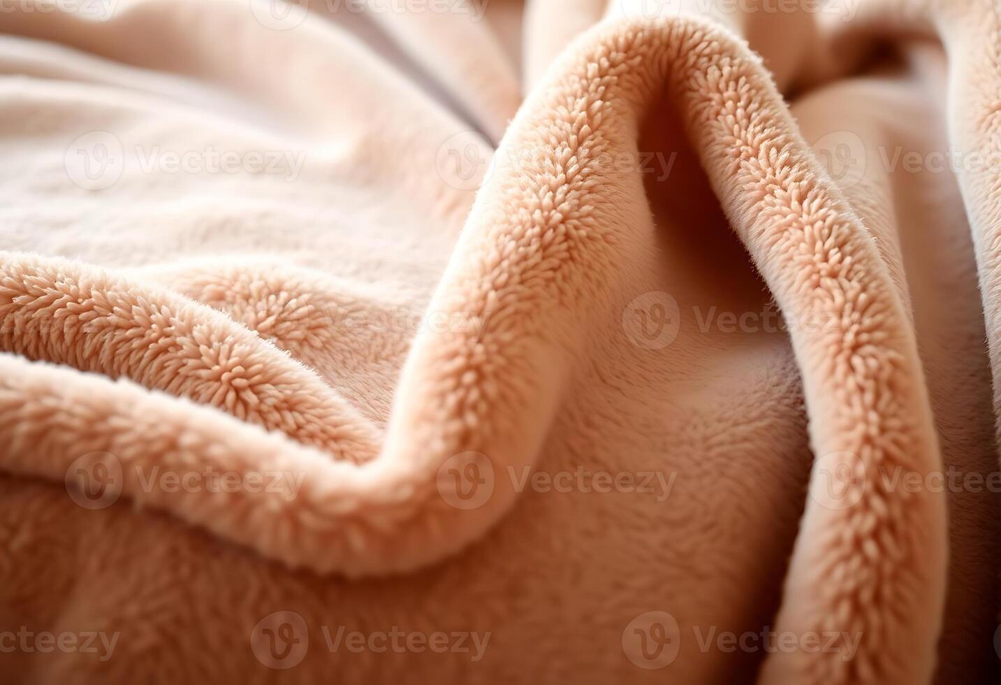 close up of a blanket with a blanket on top of it photo