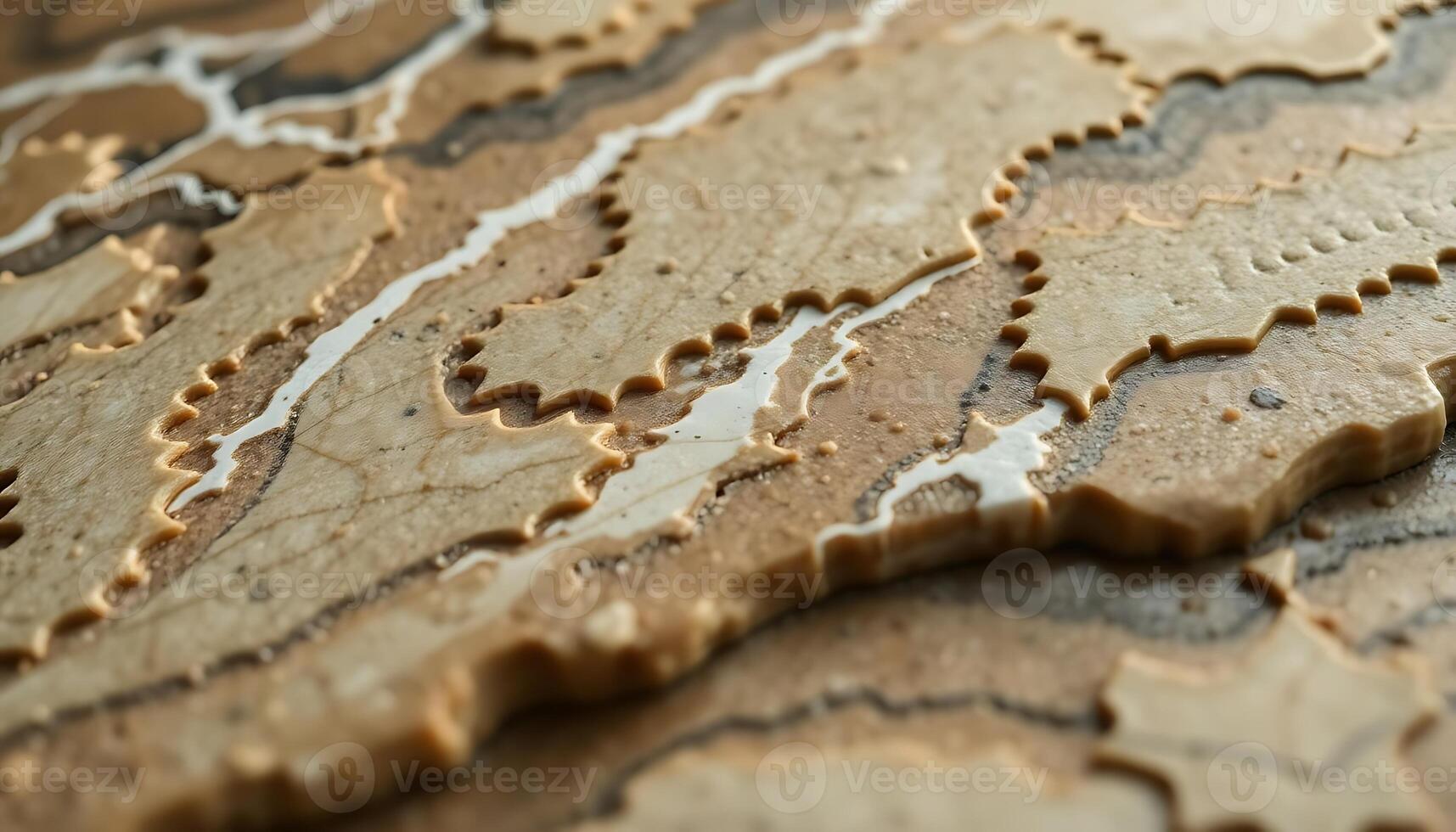 A close up of a piece of wood with some markings photo