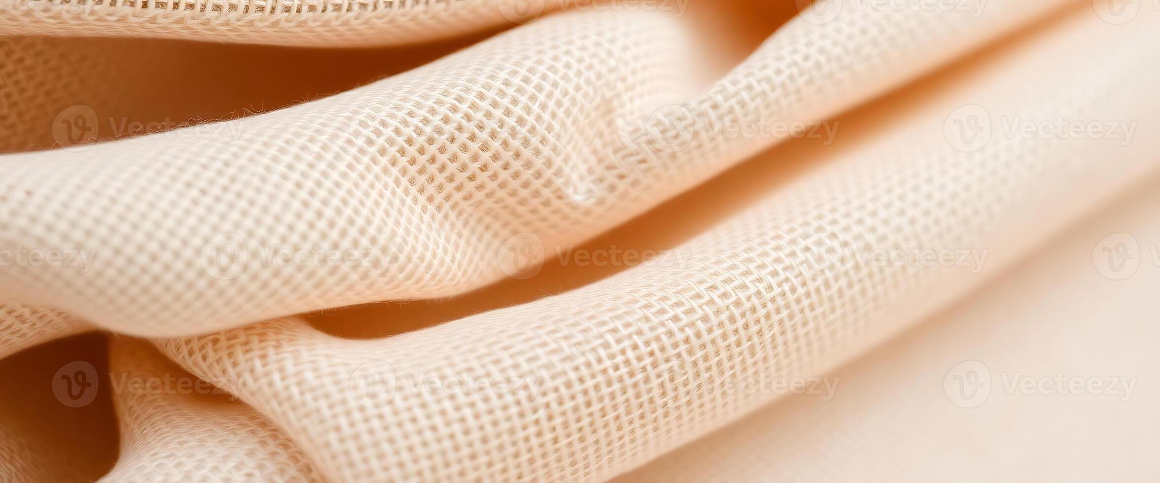 A close up of a light colored fabric photo