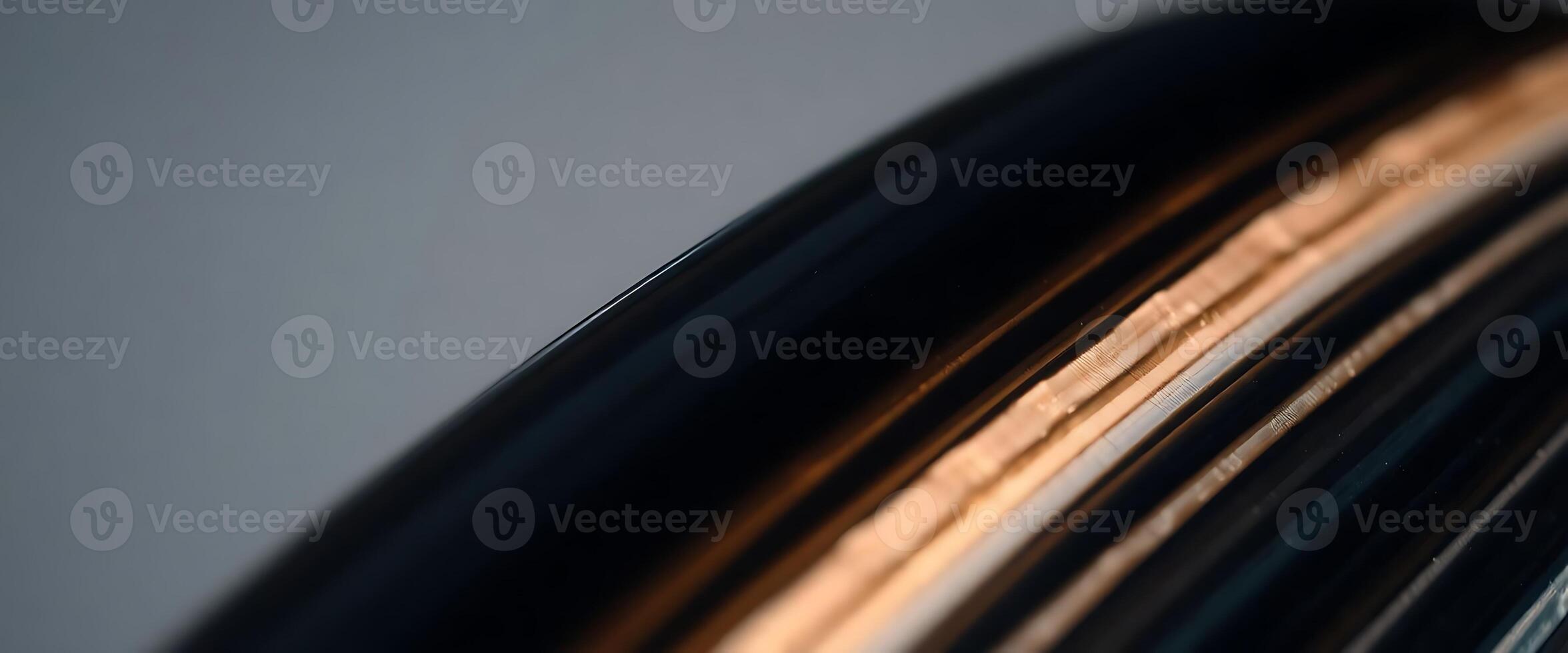 close up of a black and gold rim on a bike photo