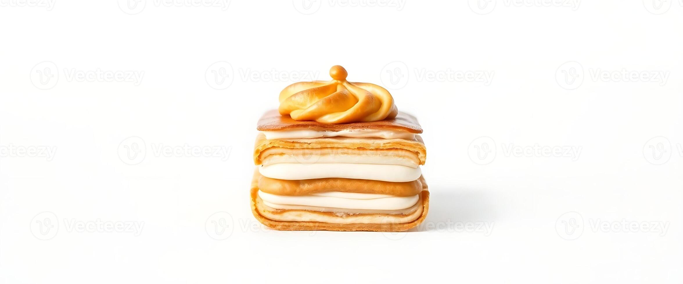 stack of food with a pumpkin on top of it photo