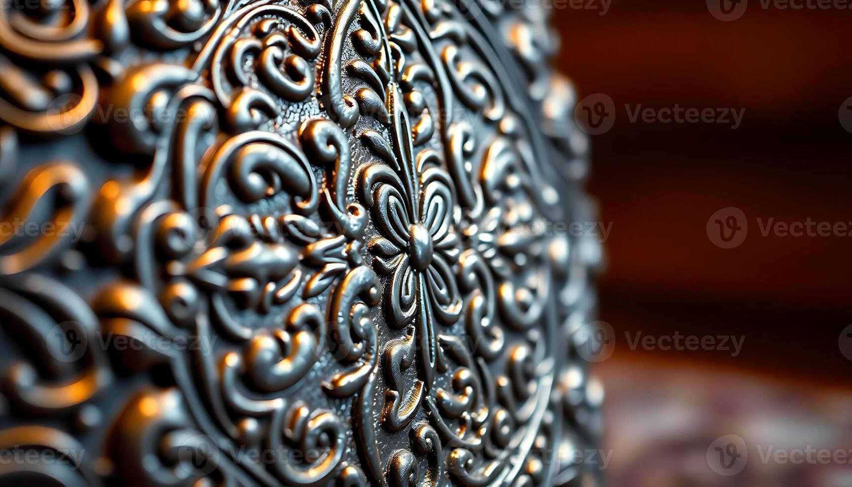 A close up of a decorative vase photo