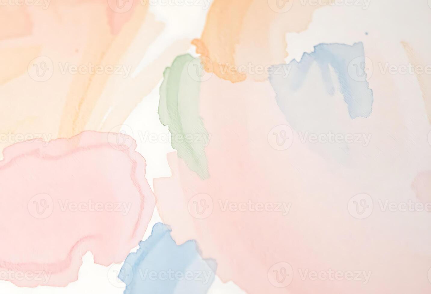 close up of a watercolor painting of flowers photo