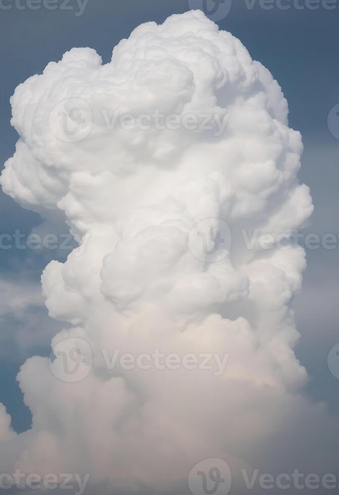 A large white cloud is seen in the sky photo