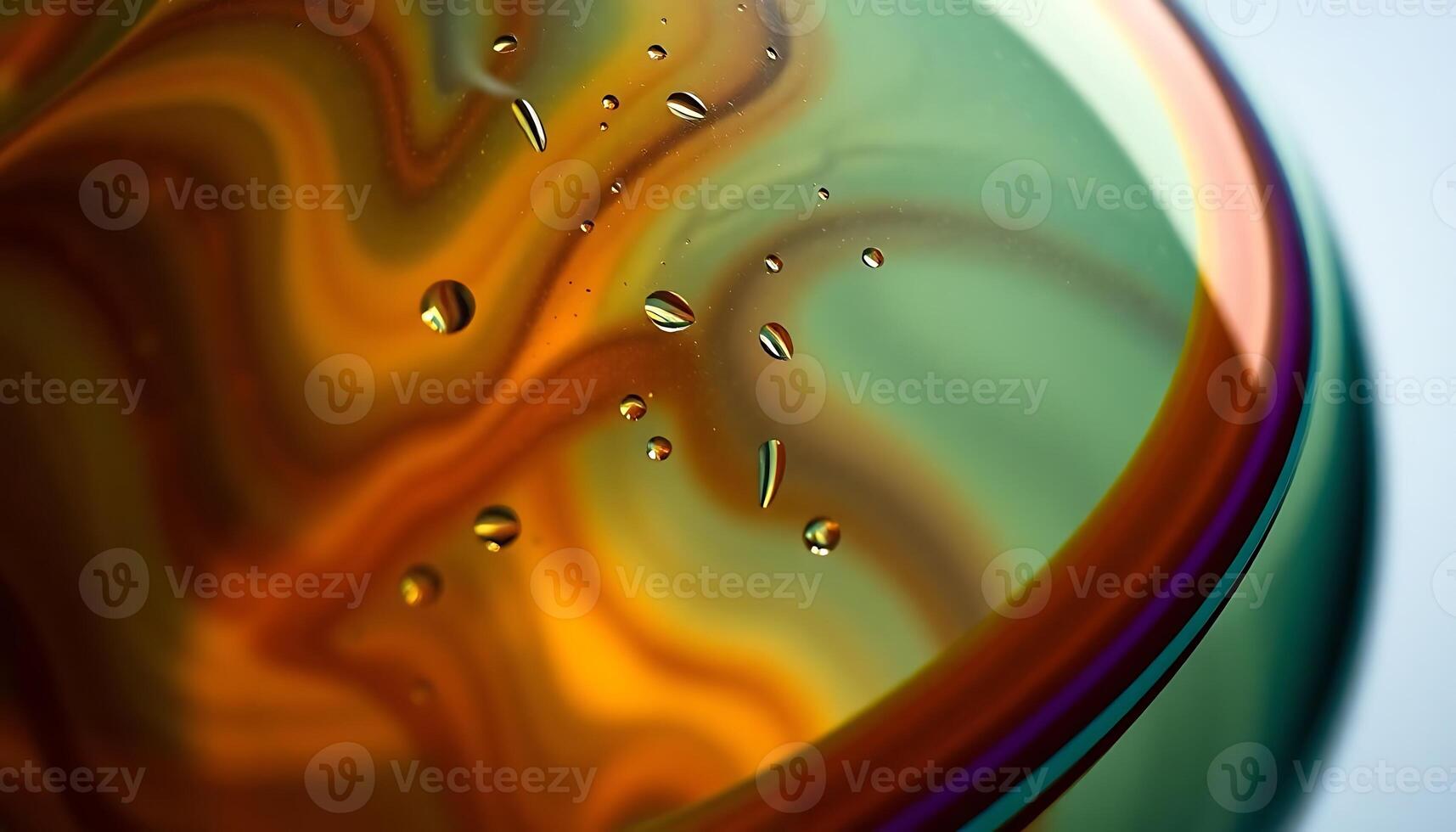 close up of a glass with water drops on it photo