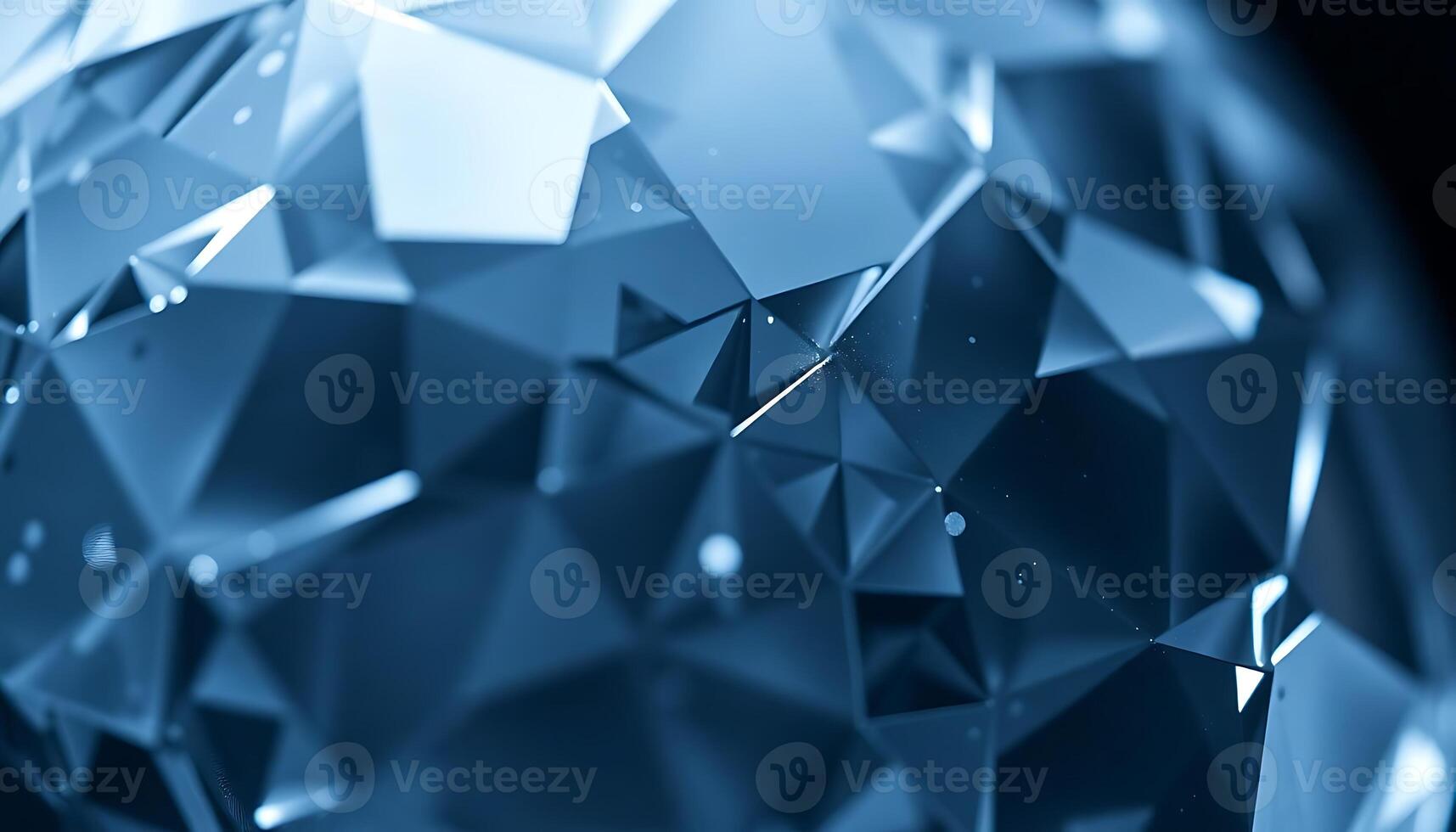 close up view of a blue diamond photo