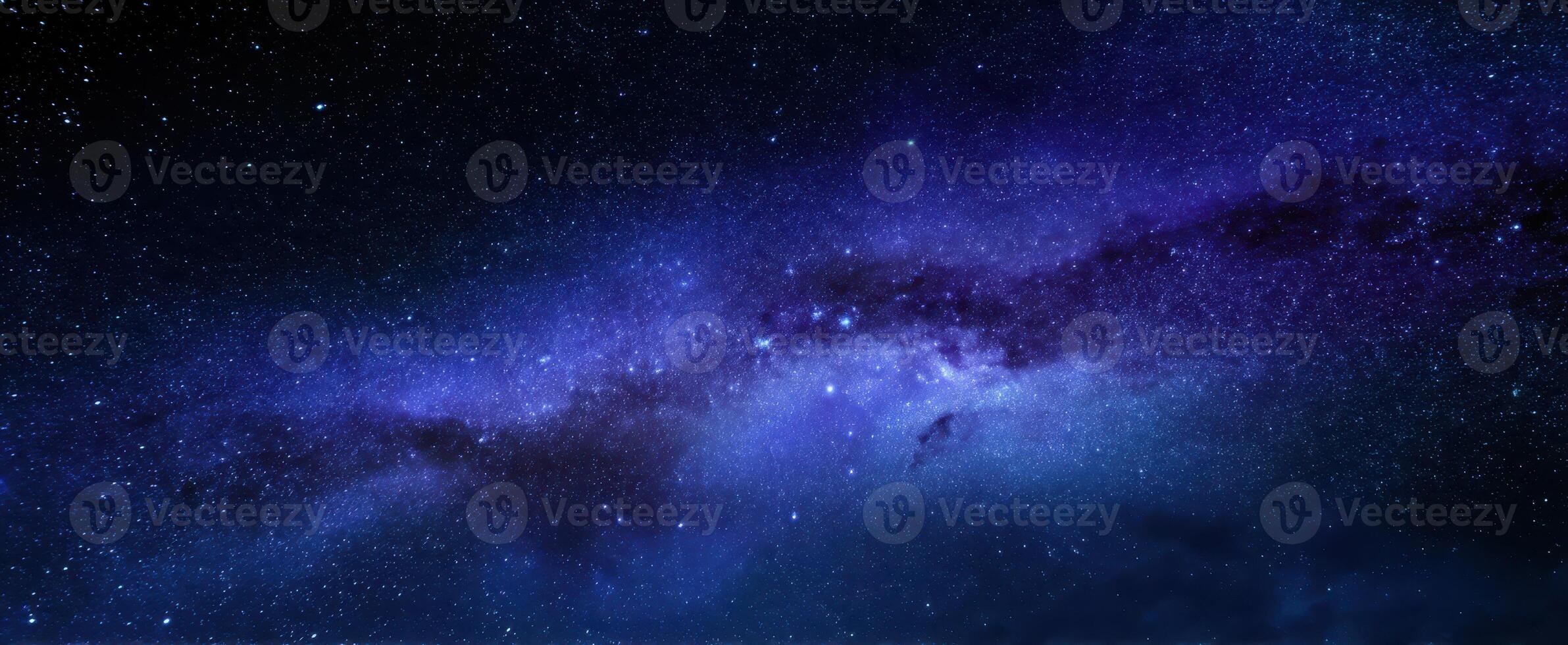 The breathtaking view of a vibrant galaxy filled with stars and cosmic beauty. photo