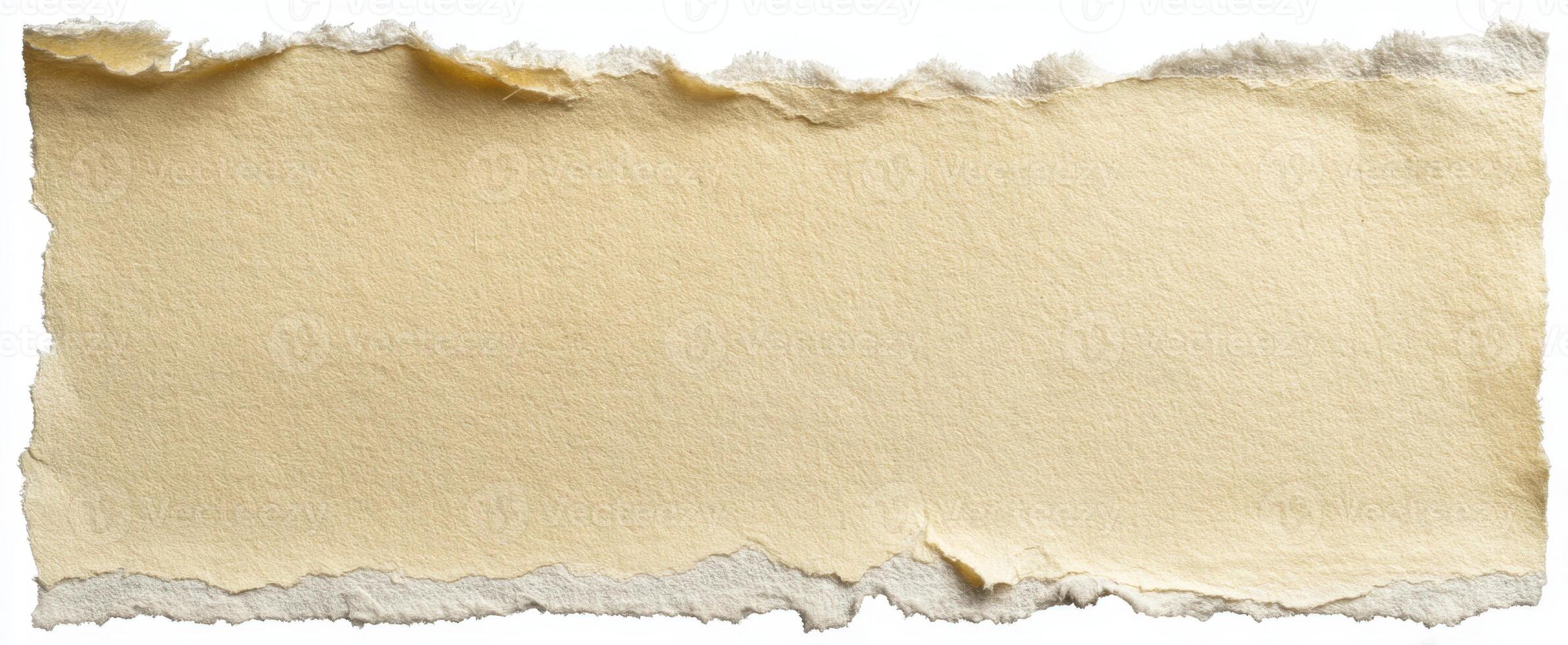 The torn paper texture with a rustic and vintage appearance photo