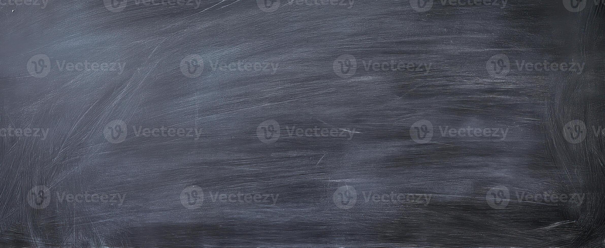 The empty chalkboard ready for teaching and creative expression. photo