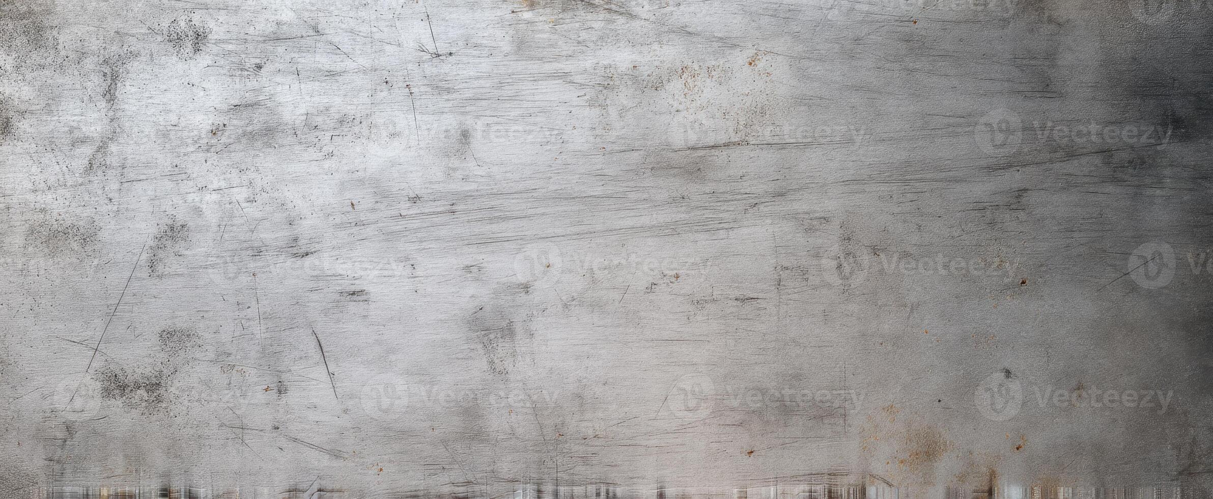 The textured metallic surface with scratches and wear marks creating a unique backdrop. photo