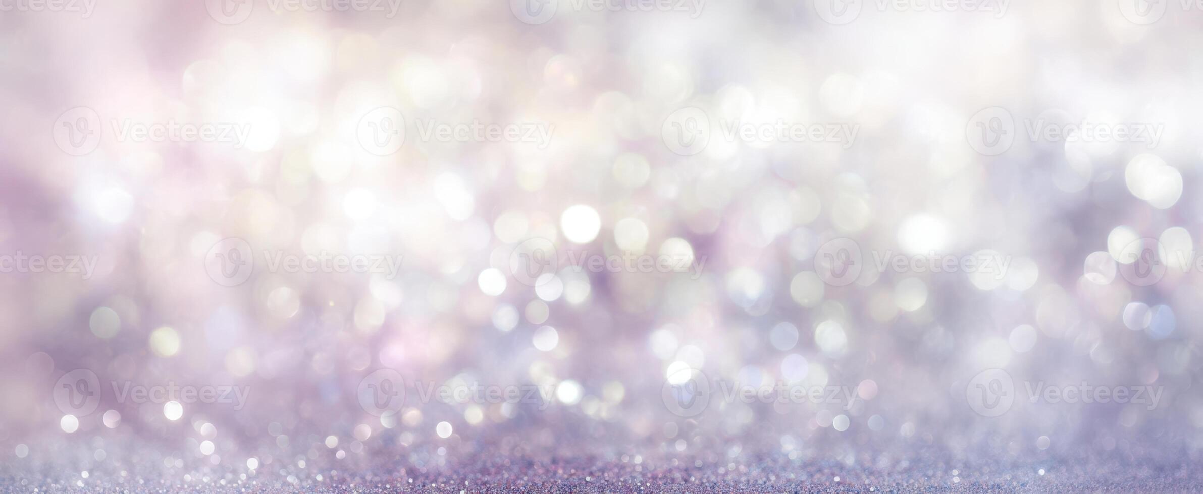 The Shimmering Bokeh Light Creates a Dreamy Abstract Background photo
