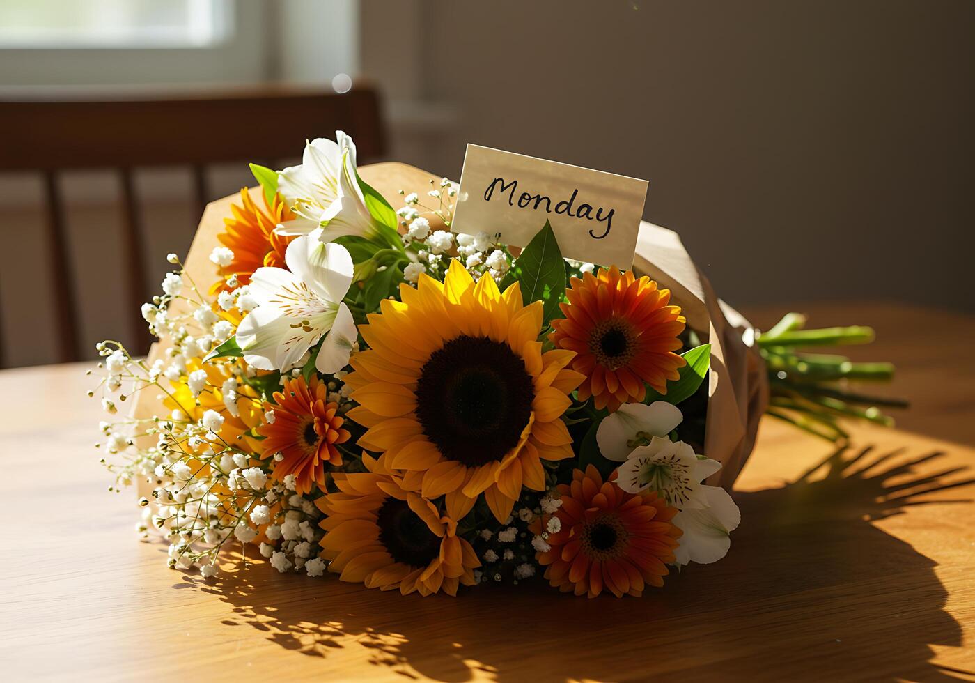 Sunflower Bouquet on Monday photo