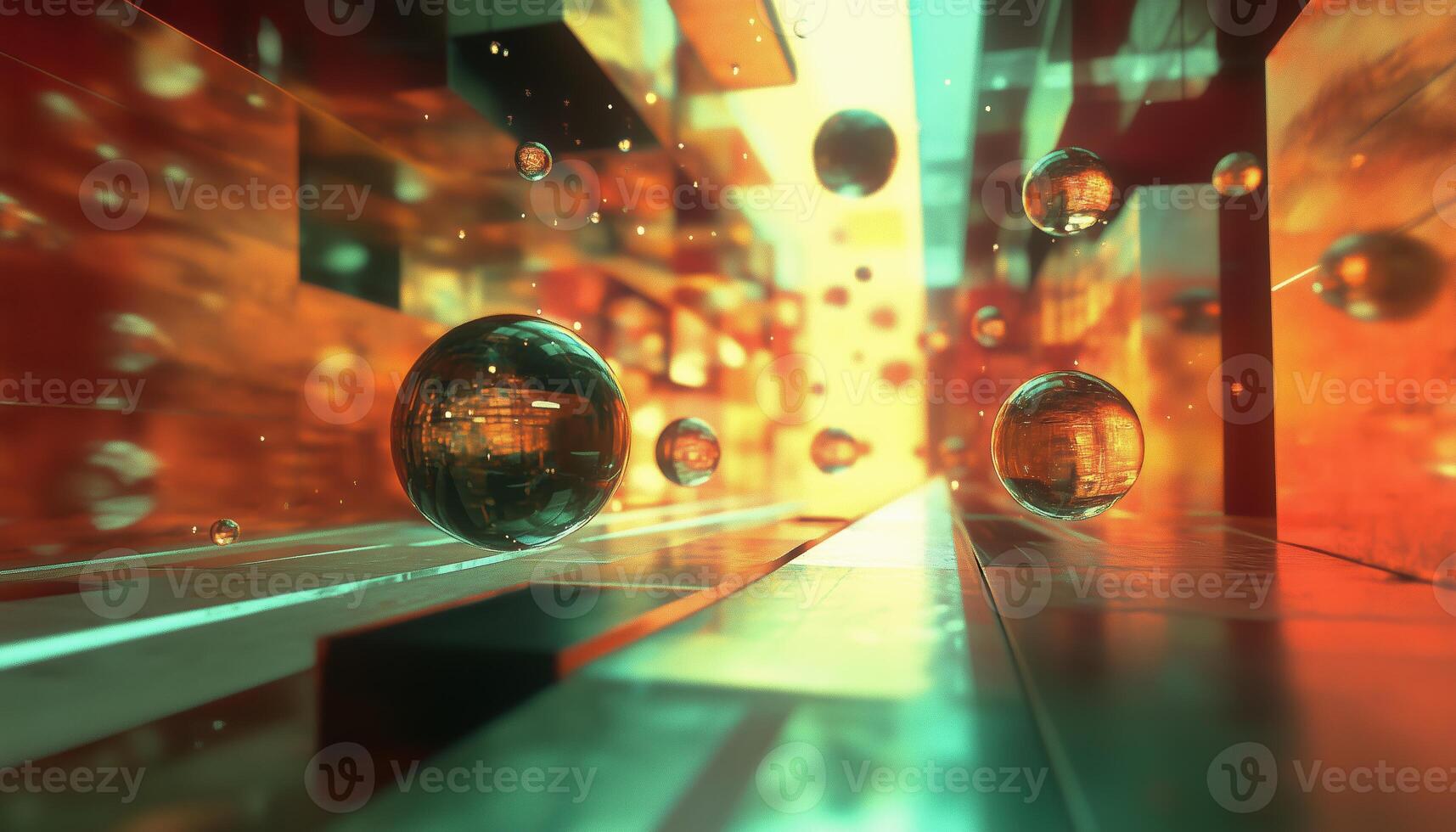 Exploration Of Quantum Physics And Scientific Rendering. Delving Into The World Of Physical Sciences And Advanced Visualization Techniques To Enhance Understanding photo