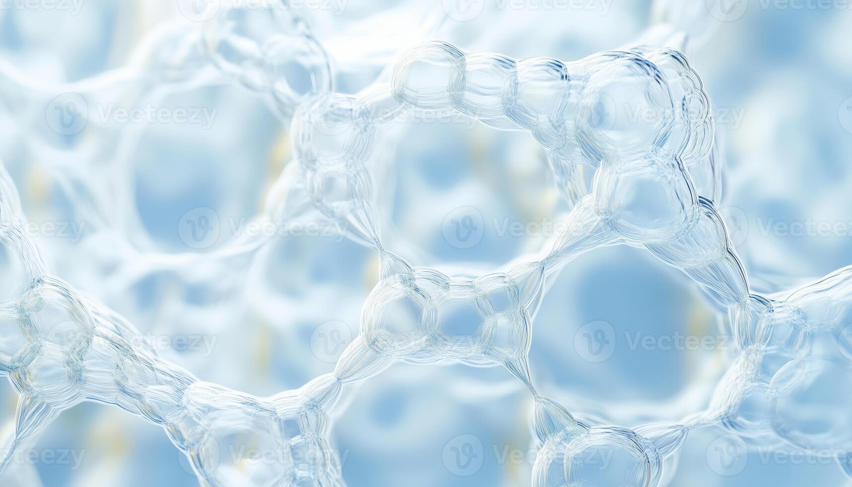 Soap Bubble Macro Close Up Resembling Scientific Cell And Cell Membrane Image, Providing A Detailed Look At The Intricate Structure photo