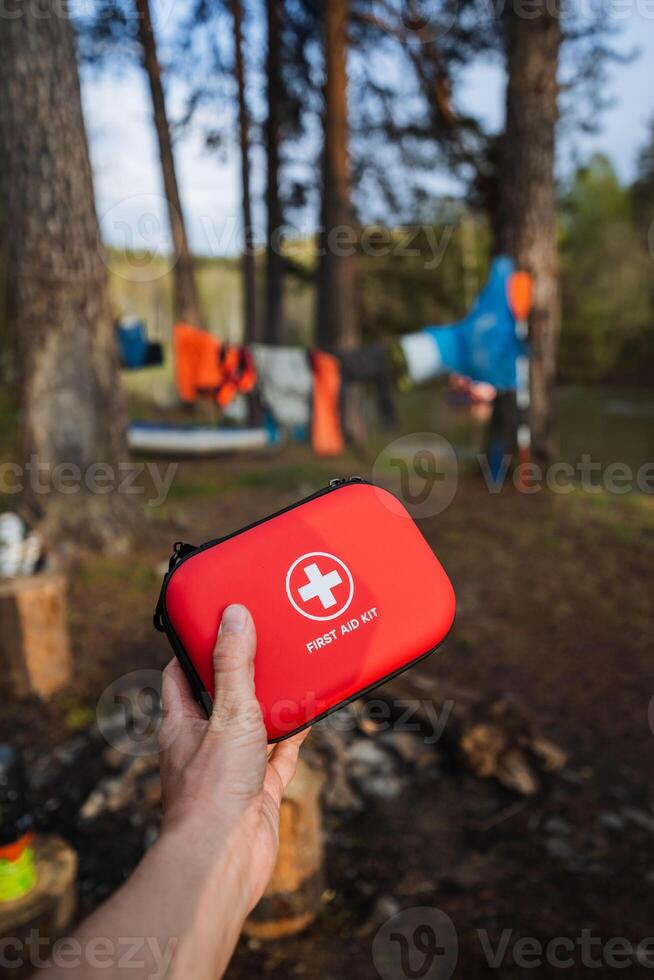 Adventure Ready The Essential First Aid Kit is a MustHave Item You Should Absolutely Bring with You When Visiting the Campsite During All of Your Outdoor Activities and Adventures photo