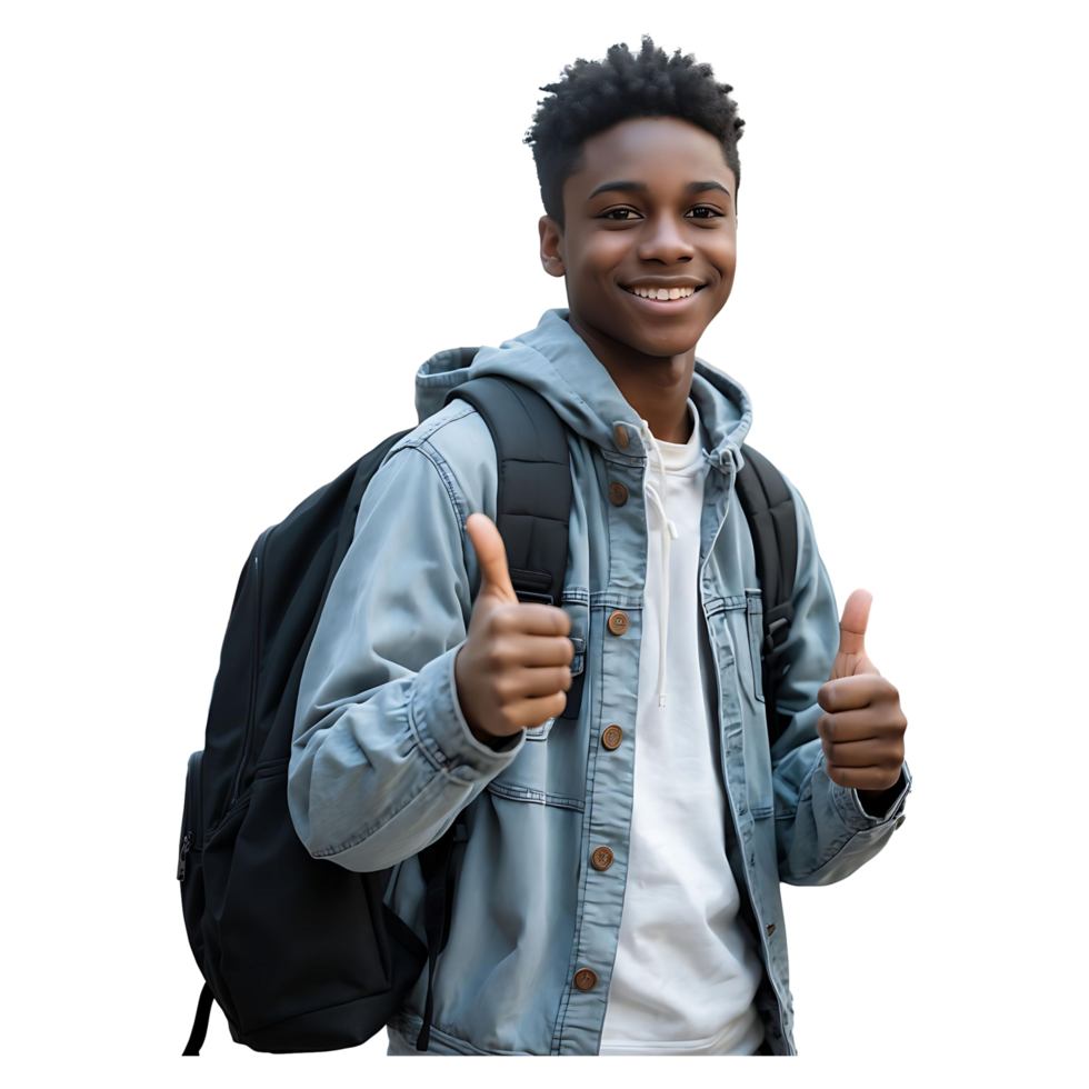 Confident Young Man in Glasses Holding Notebook Education and Learning Theme png