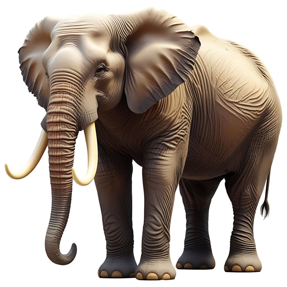 Full-Body Elephant Royalty Free Image for Designers and Advertisers png