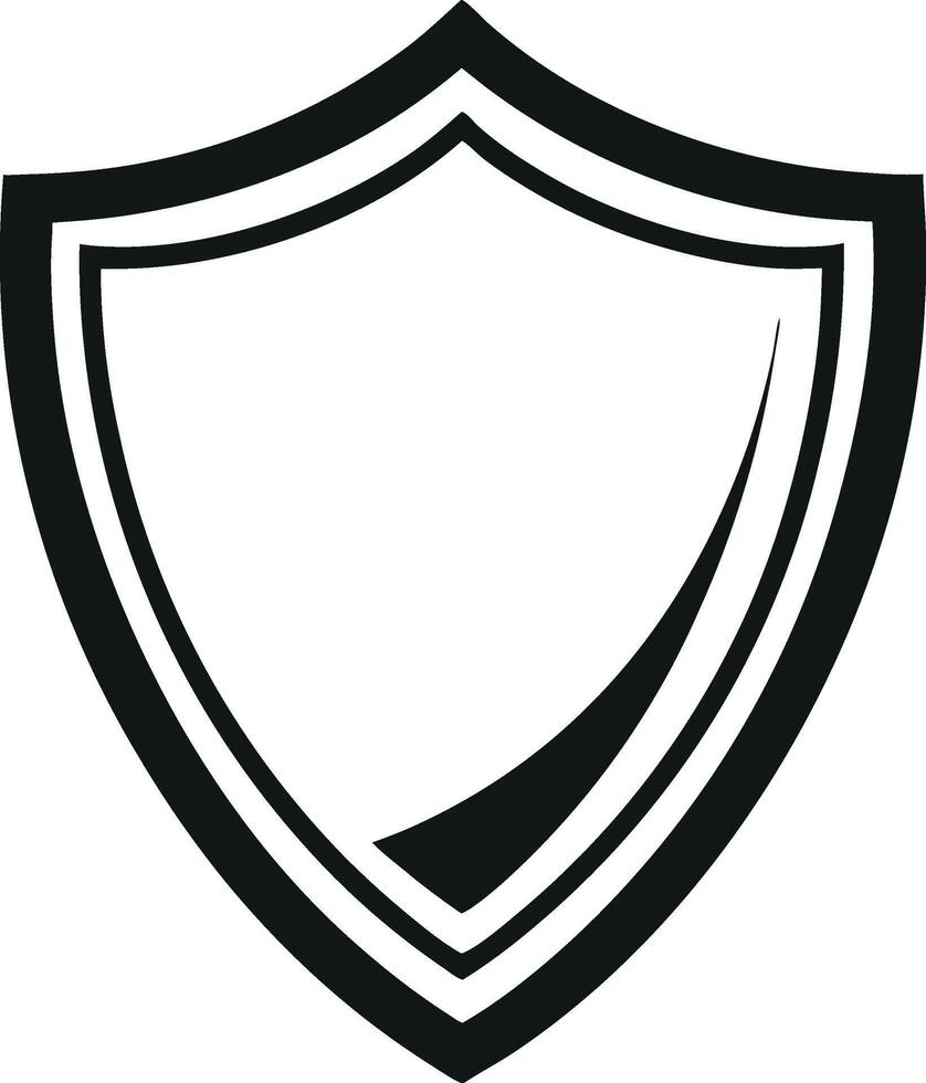 Shield Icon Pack for UI Design vector