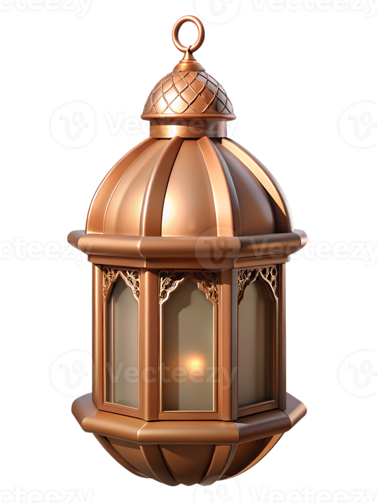 A lamp with a candle inside of it png
