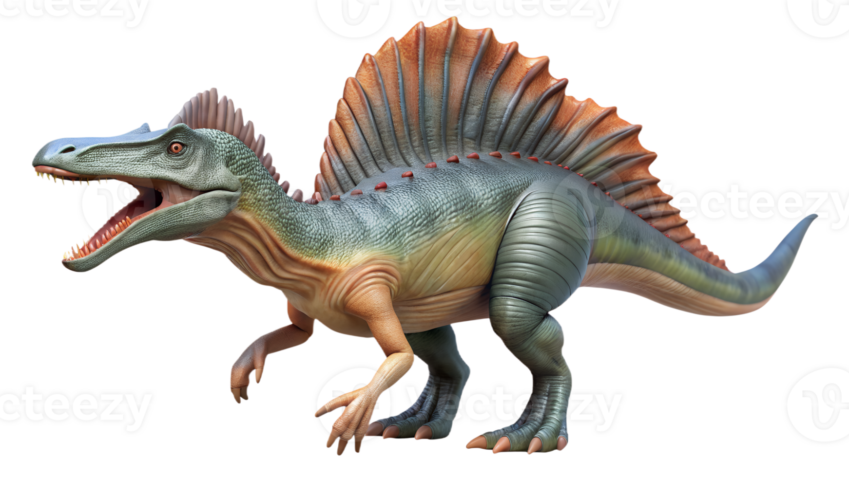 3d the largest carnivorous dinosaur cartoon animal. . png