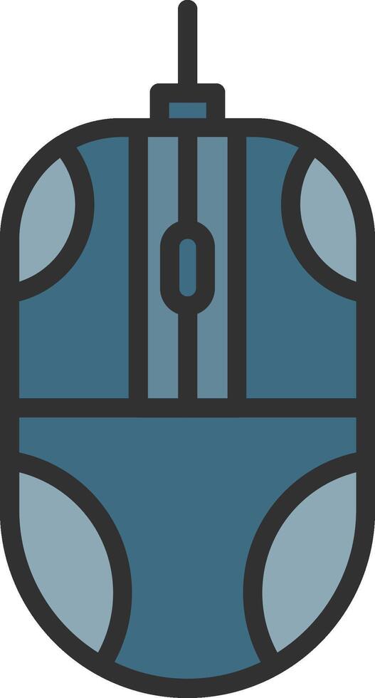 Mouse Web Style Graphic vector