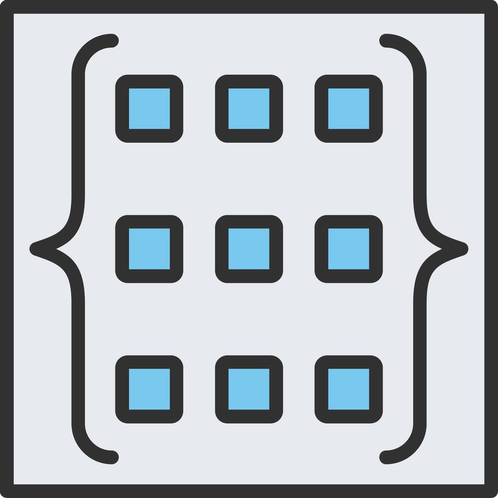 Matrix Futuristic App Badge vector