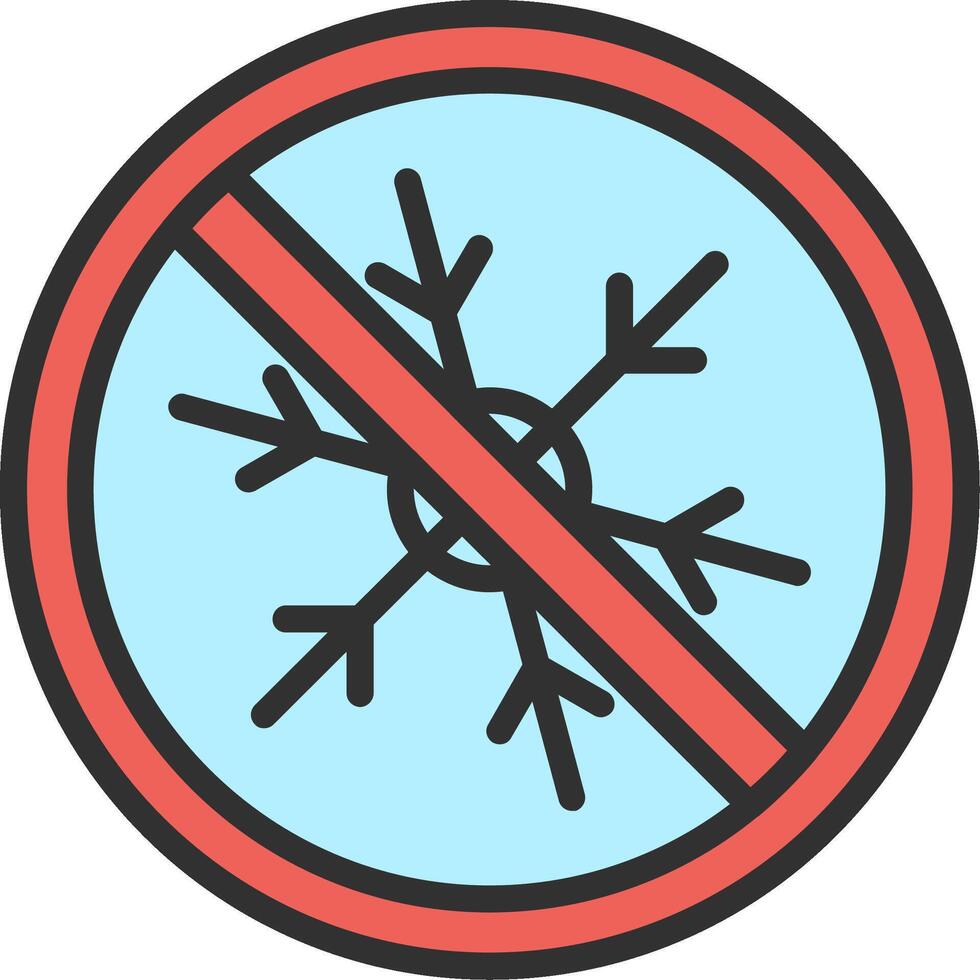 Snow Gradient Themed Symbol vector