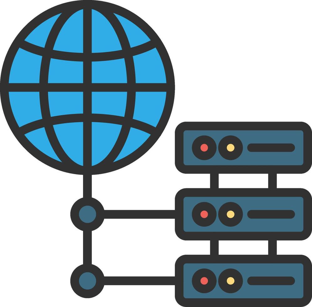 Server Vivid App Element vector