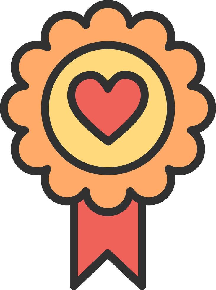 Badge Mobile App Illustration vector