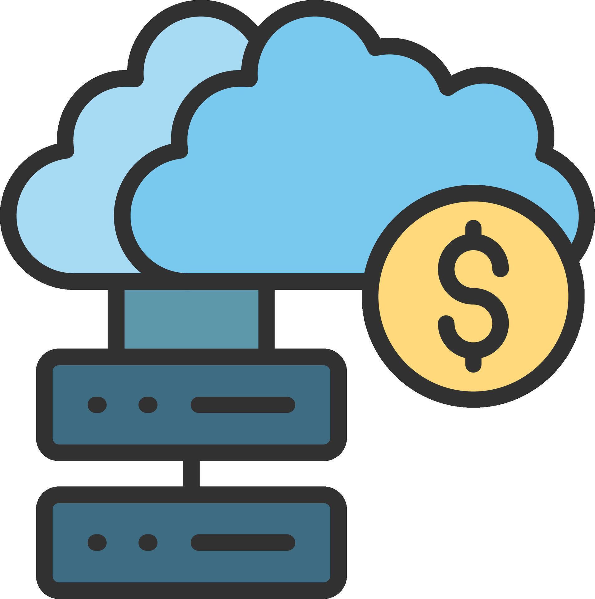 Cloud Database Clean UI Concept 66307138 Vector Art at Vecteezy