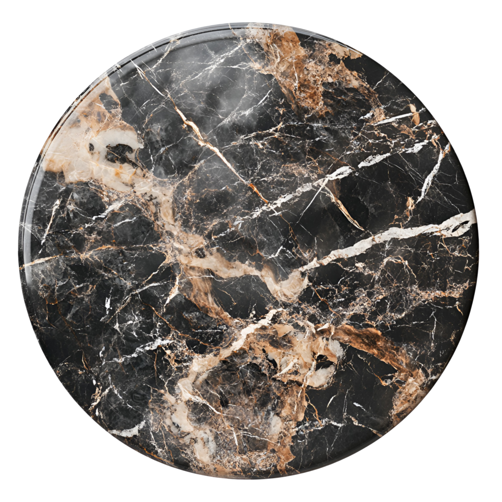 Black And Gold Marble Stone Texture Transparent Background png