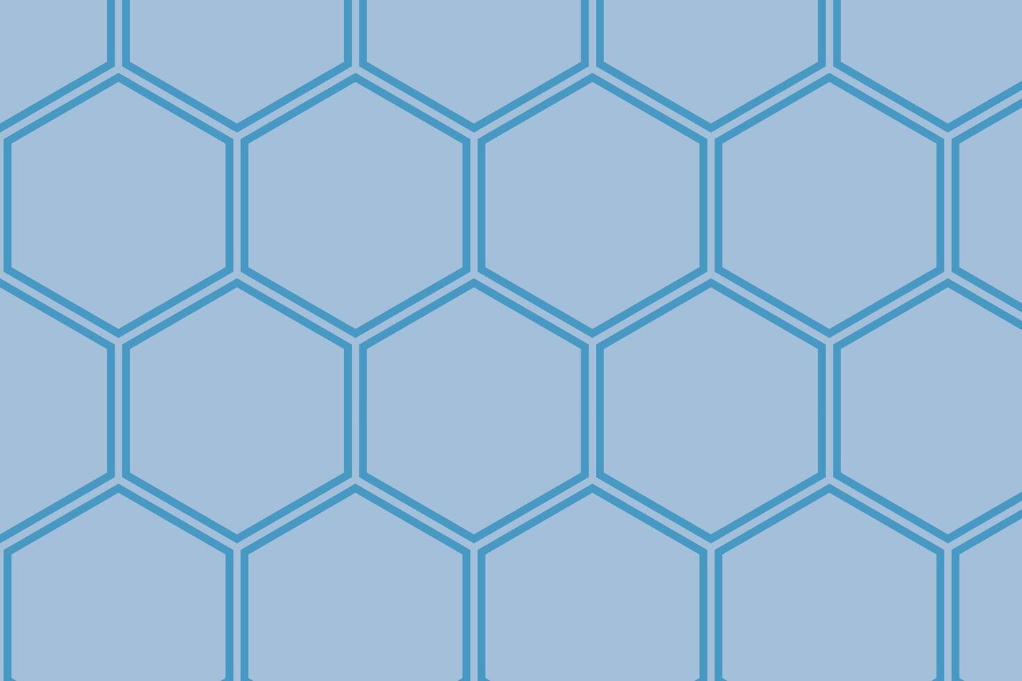 simple abstract sky color hexagon polygon pattern blue hexagonal tile pattern vector