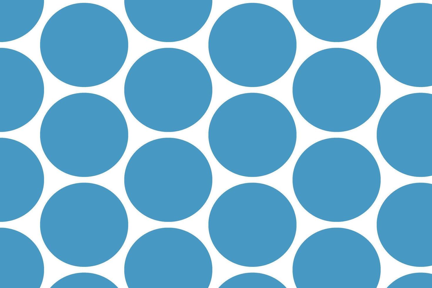 simple abstract sky color big polka dot pattern vector