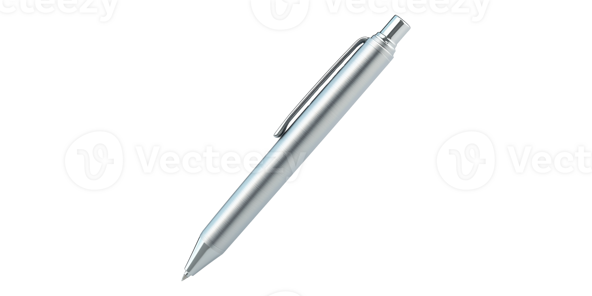 Silver Pen Icon Isolated on Transparent Background png