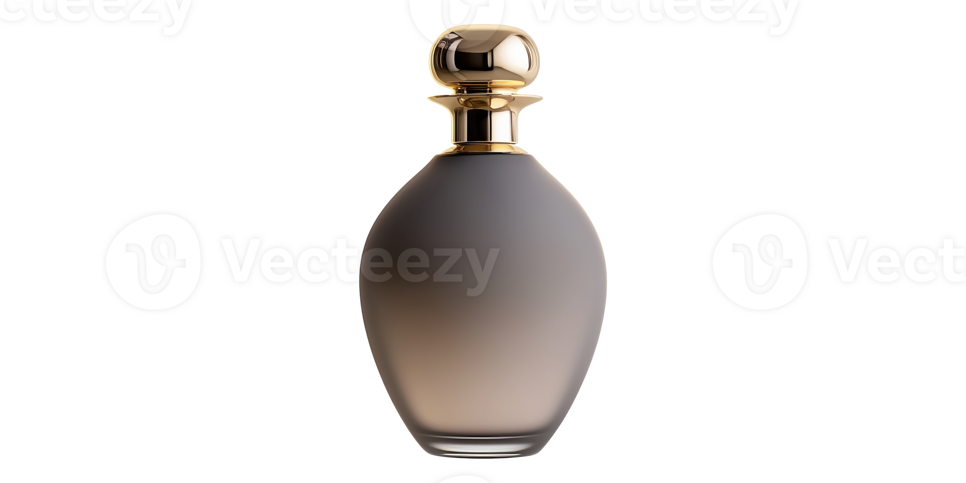 Brown Perfume Bottle 3D Illustration Isolated on Transparent Background png