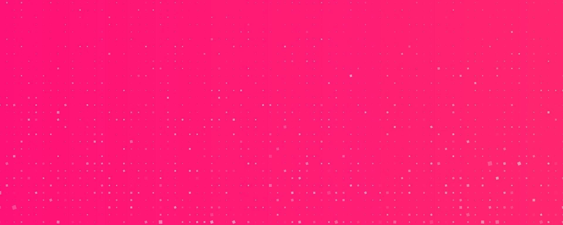 Abstract background with squares. Red pixel background with empty space. illustration vector