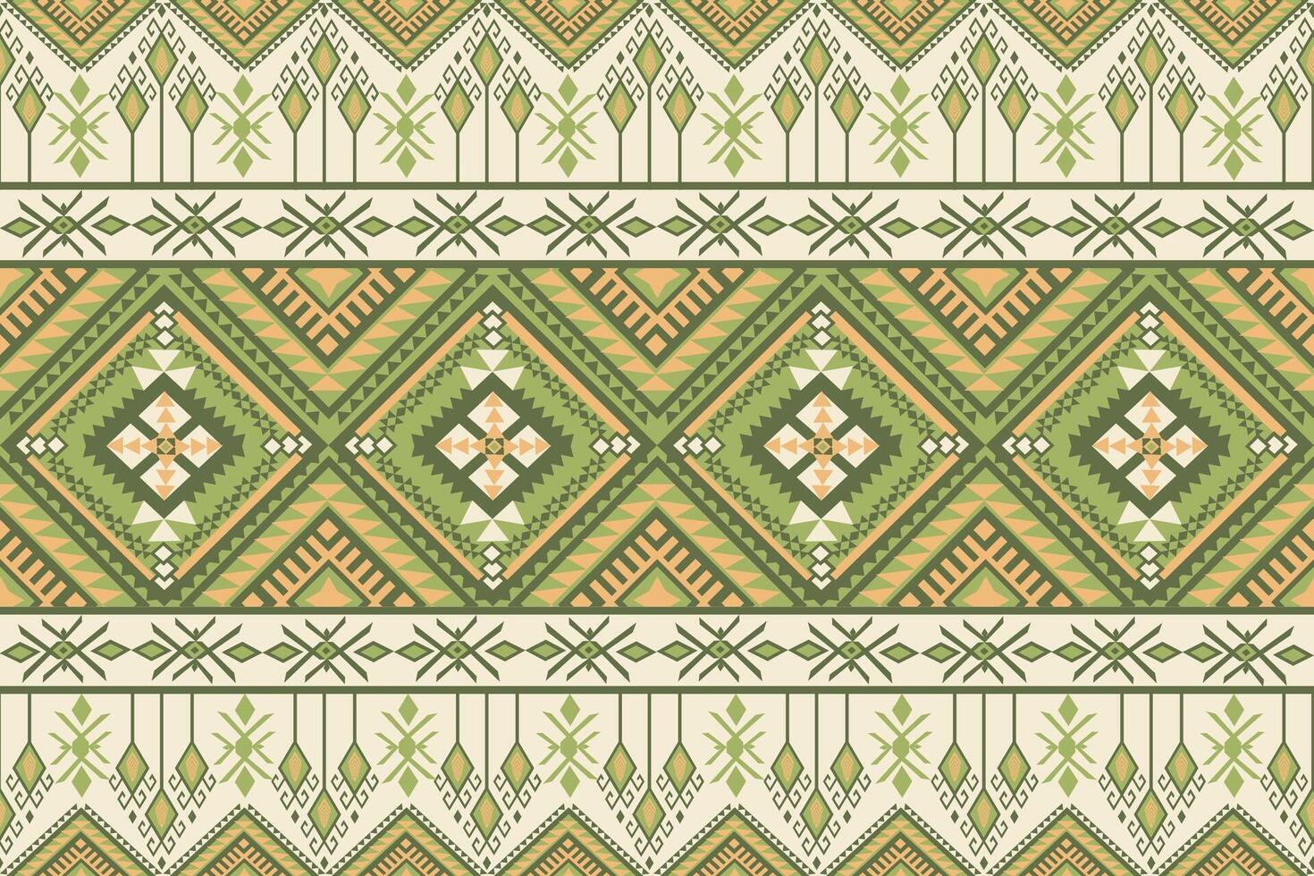 Geometric Navajo Green vector