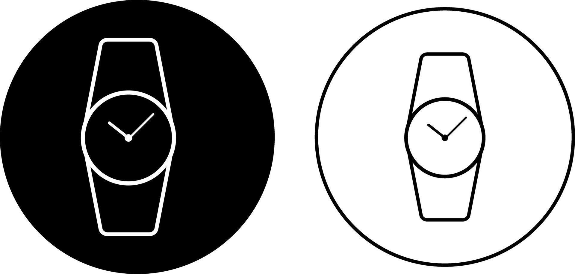 watch icon set. handwatch icon symbols. Wristwatch sign. Clock icons vector