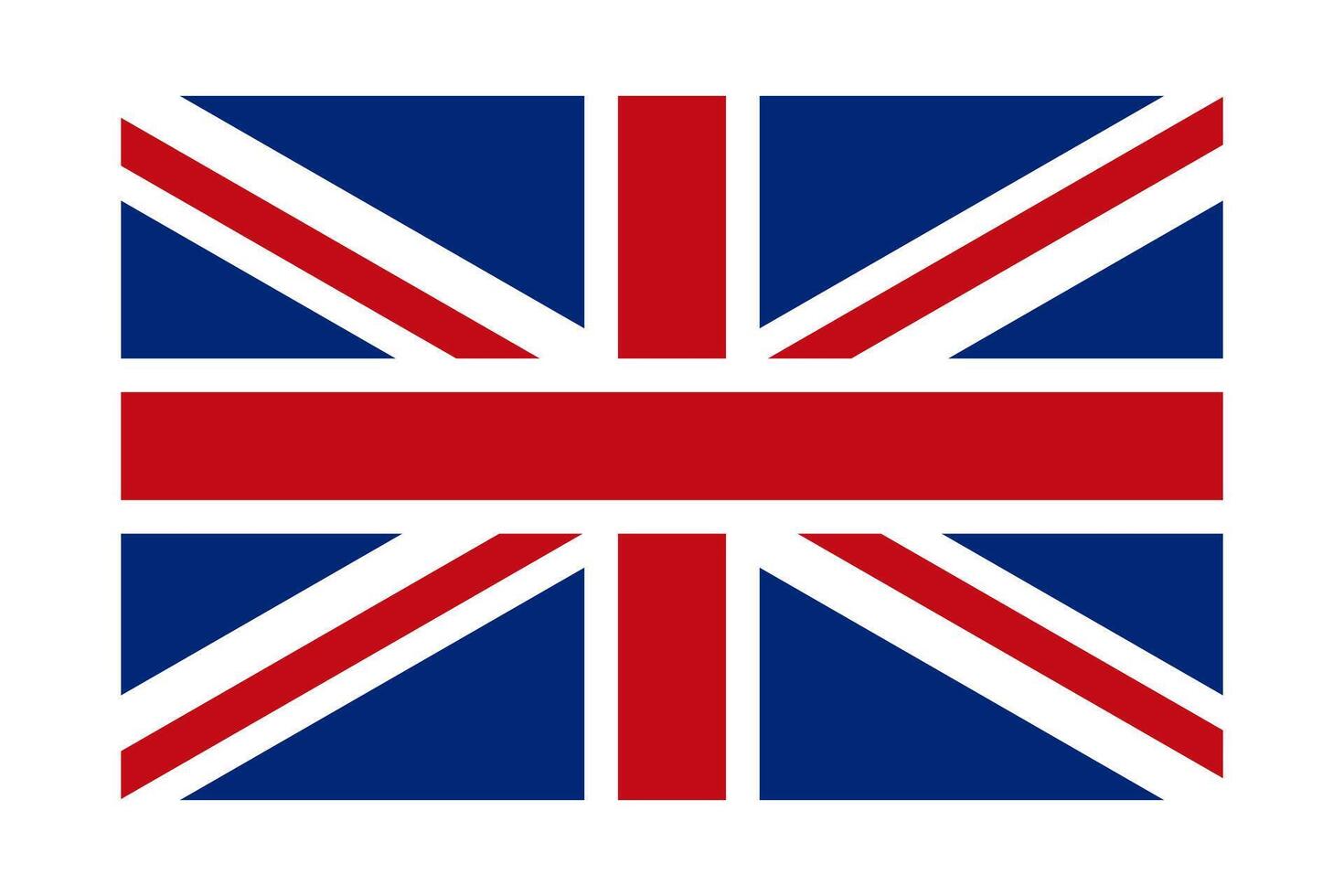 United Kingdom national flag. British Union Jack icon. illustration of UK official flag symbol for travel, identity, politics, language, education, and cultural representation. vector