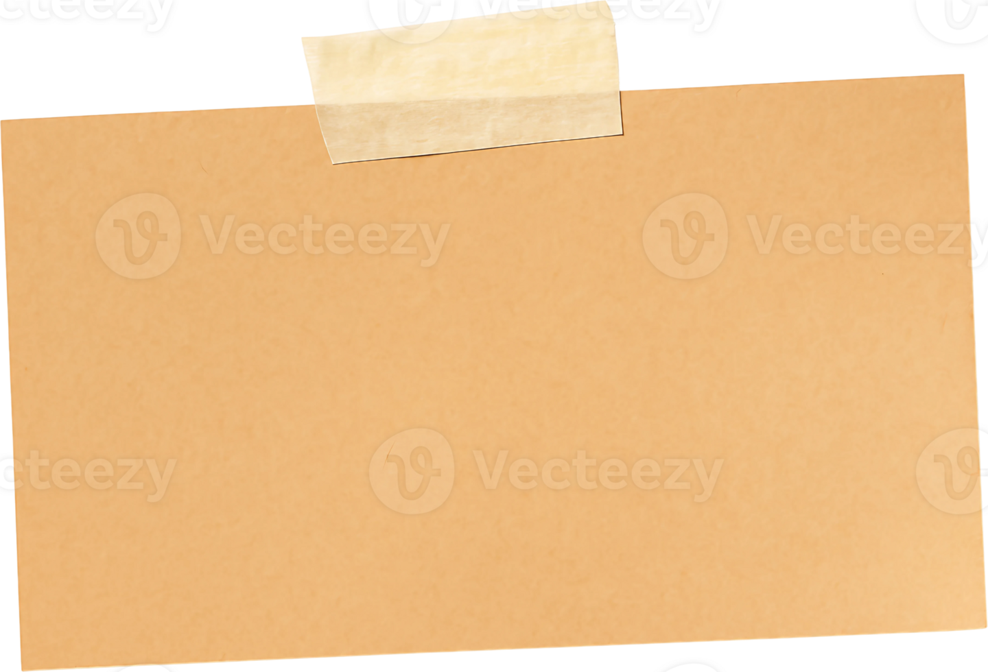 A piece of paper with a sticky note on it png