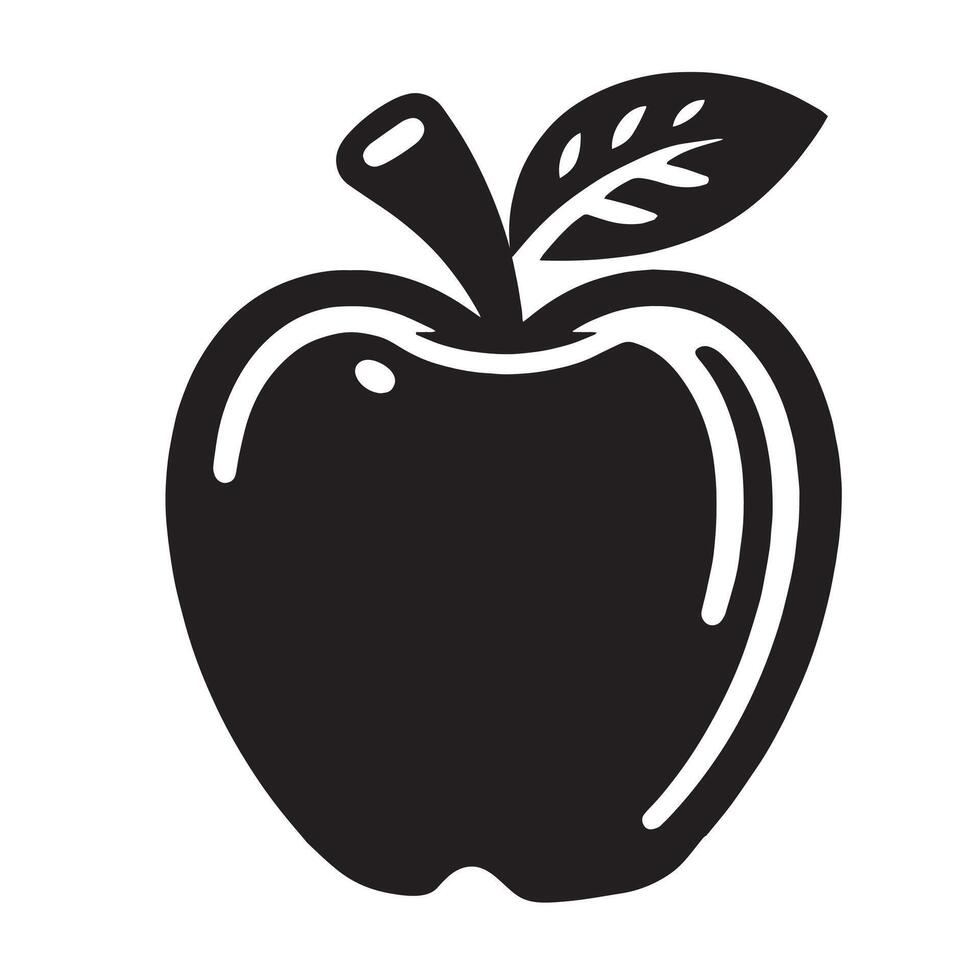 icon set of Apple vector