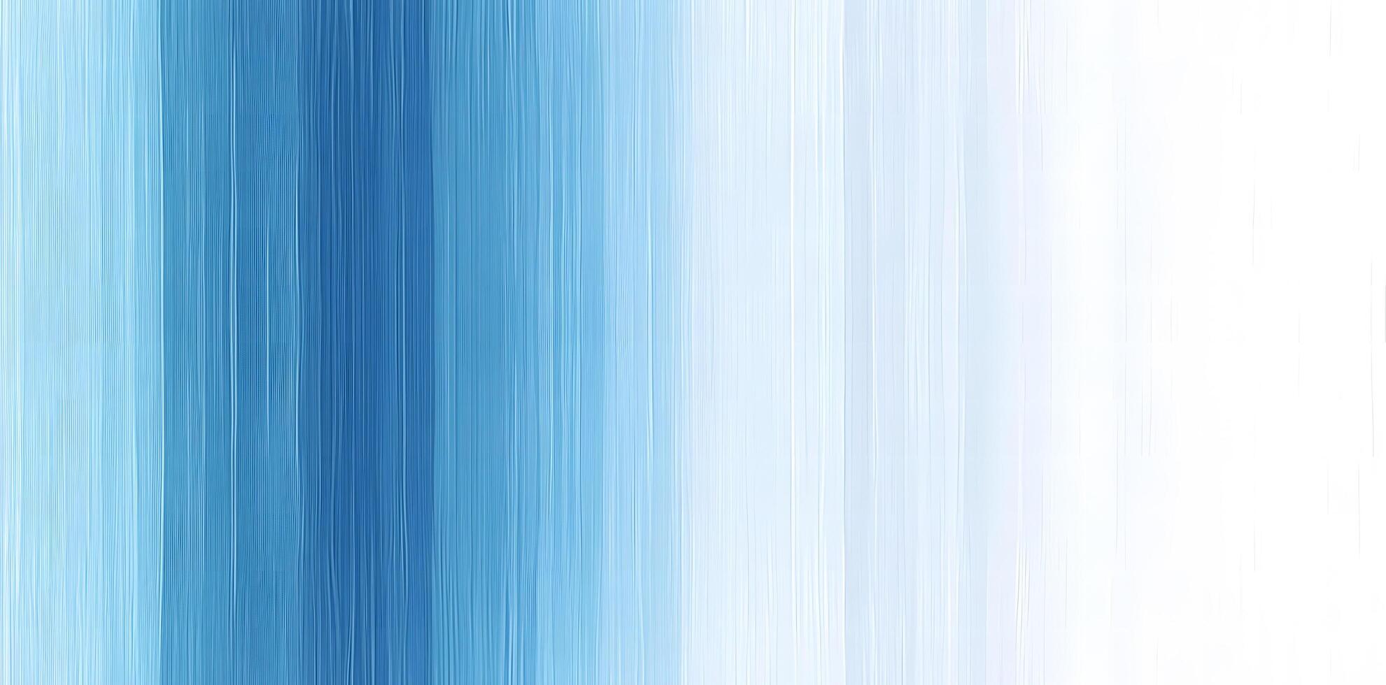 Abstract flowing lines create a calming ombre of blue shades into white photo