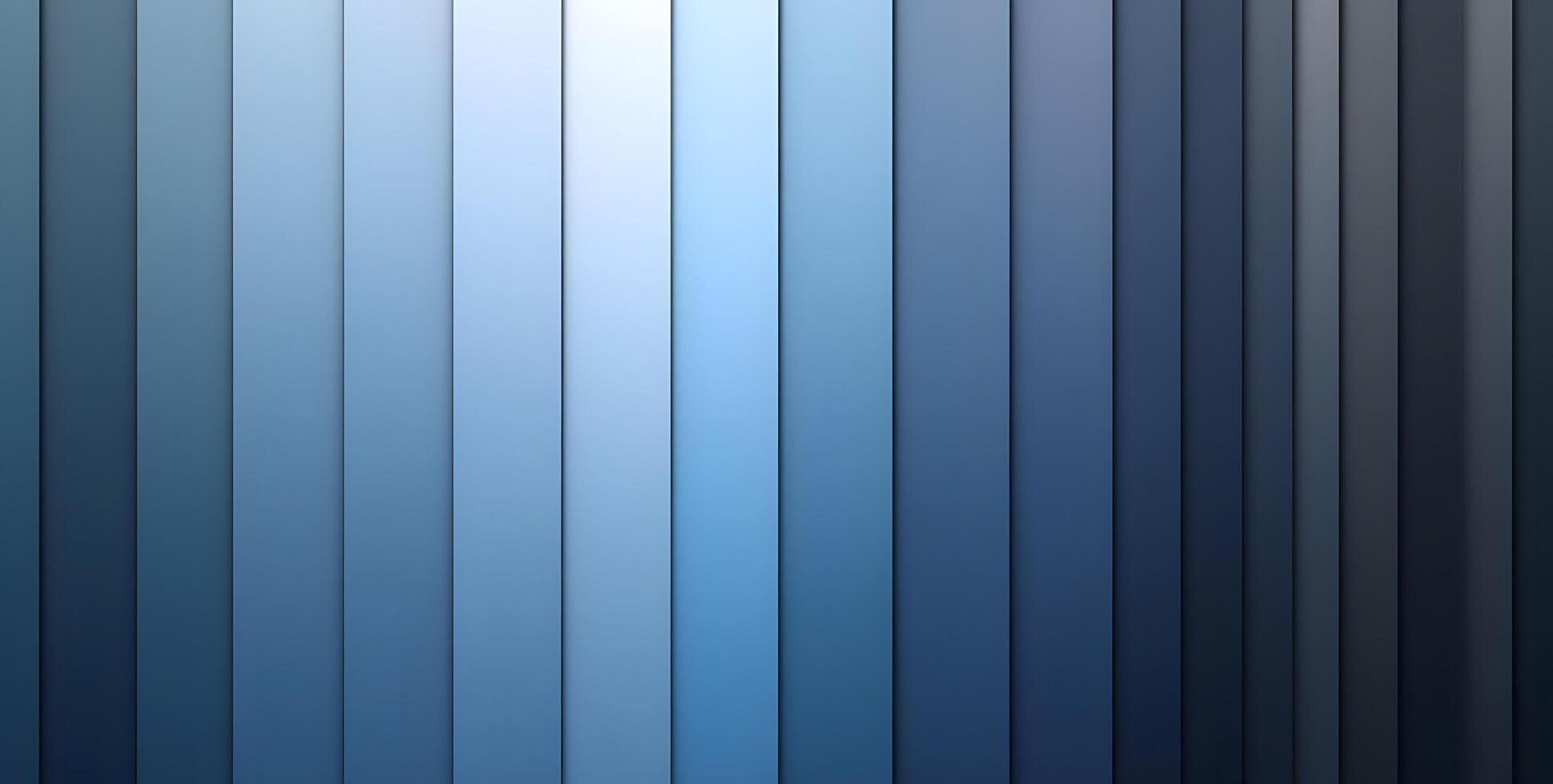 Gradient shades of cool blue stripes give a modern and stylish layered effect photo